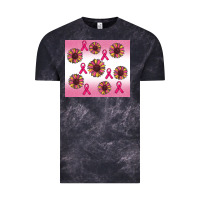 Cloud Black breast cancer awareness sunflower Vintage Tee - RanaPortraitStore