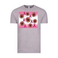 Vintage Zinc breast cancer awareness sunflower Vintage Tee - RanaPortraitStore