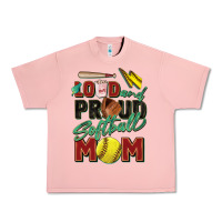 Loud And Proud Softball Mom Urban Heavy Tee | Teevron