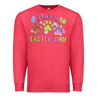 Cardinal happy easter day paws Premium Sweatshirt - MaliasSmallBusiness