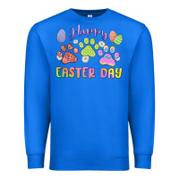 True Royal happy easter day paws Premium Sweatshirt - MaliasSmallBusiness