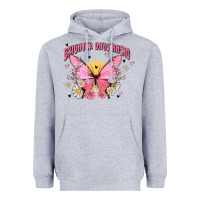 Heather Grey brighter days ahead Heavyweight Hoodie - MaliasSmallBusiness