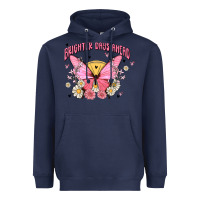 Navy brighter days ahead Heavyweight Hoodie - MaliasSmallBusiness