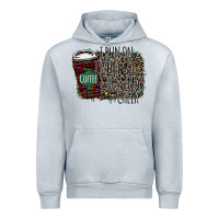 Heather Grey I Run on Coffee and Christmas Cheer Urban Hoodie - Bettercallsaul