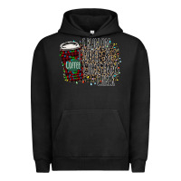Pigment Black I Run on Coffee and Christmas Cheer Urban Hoodie - Bettercallsaul