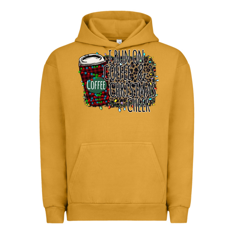 I Run On Coffee And Christmas Cheer Urban Hoodie by Bettercallsaul | Teevron