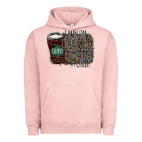 Pigment Salmon I Run on Coffee and Christmas Cheer Urban Hoodie - Bettercallsaul