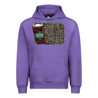 Tulip I Run on Coffee and Christmas Cheer Urban Hoodie - Bettercallsaul