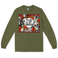 Have The Day You Deserve Skull And Rose Long Sleeve Tee | Teevron