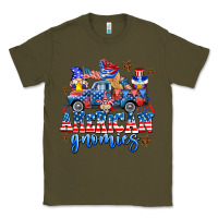 Army Green American truck gnomes Classic Tee - AdoDesignShop