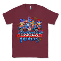 Burgundy American truck gnomes Classic Tee - AdoDesignShop