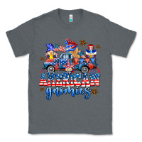 Charcoal Heather American truck gnomes Classic Tee - AdoDesignShop