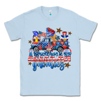Dusty Blue American truck gnomes Classic Tee - AdoDesignShop