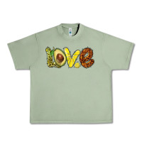 Oil Green love avocado Urban Heavy Tee - BarkalooDesign