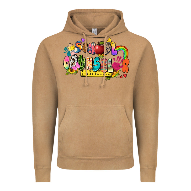 School Counselor Vintage Hoodie by Zillion Design Studio | Teevron