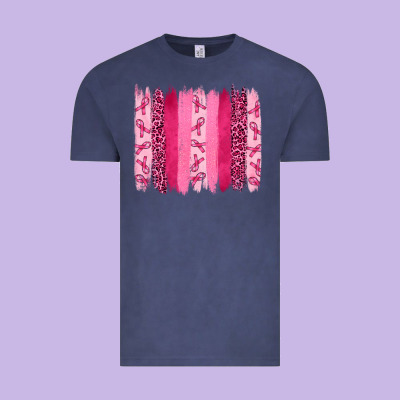 Breast Aweraness Brushstrokes Vintage Tee Designed By Ranaportraitstore