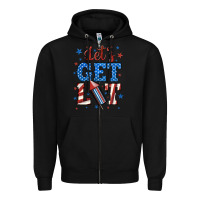 Black let's get lit Zipper Hoodie - BundleAndBundleShop