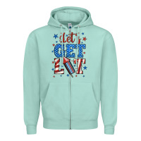 Seafoam let's get lit Zipper Hoodie - BundleAndBundleShop