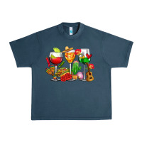 Midnight Navy mexico wine glasses cups Urban Heavy Tee - CTS Tumbler Store