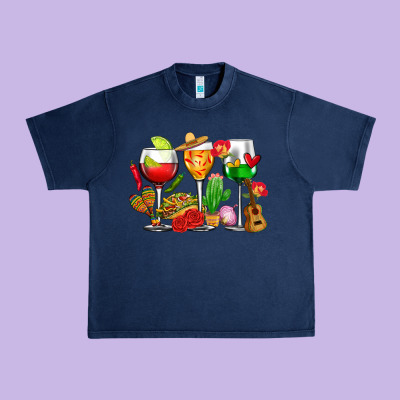 Mexico Wine Glasses Cups Urban Heavy Tee Designed By Cts Tumbler Store