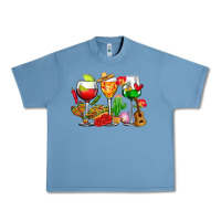Pebble Blue mexico wine glasses cups Urban Heavy Tee - CTS Tumbler Store