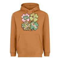 Meerkat st patricks day clover Heavyweight Hoodie - MaliasSmallBusiness