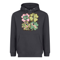 Smoke st patricks day clover Heavyweight Hoodie - MaliasSmallBusiness