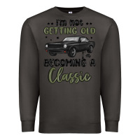 Smoke i m not getting old i m becoming a classic Premium Sweatshirt - MaliasSmallBusiness