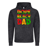 Vintage Black dope black dad with stars Vintage Hoodie - texasbilliewilder
