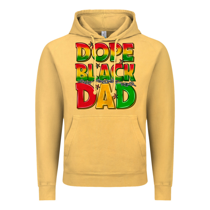 Dope Black Dad With Stars Vintage Hoodie by texasbilliewilder | Teevron