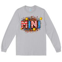 Moon Dust usa mini  leopard background Long Sleeve Tee - AdoDesignShop