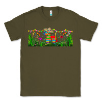 Army Green pinata libbey glass Classic Tee - BundleAndBundleShop