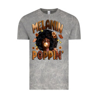 Cloud Rock melanin poppin Vintage Tee - Zillion Design Studio