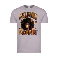 Vintage Zinc melanin poppin Vintage Tee - Zillion Design Studio