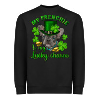 Black st.patrick's day my french bulldog is my lucky charm Heavyweight Sweatshirt - RanaPortraitStore