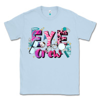 Dusty Blue eye crew Classic Tee - JahusDesignShop