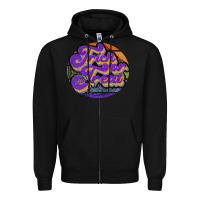 Black trick or treat Zipper Hoodie - JahusDesignShop