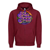 Burgundy trick or treat Zipper Hoodie - JahusDesignShop