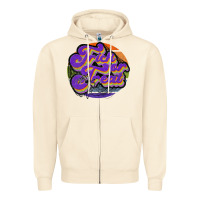 Sandshell trick or treat Zipper Hoodie - JahusDesignShop