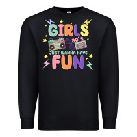 Black girls just wanna have fun Premium Sweatshirt - MaliasSmallBusiness