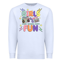 White girls just wanna have fun Premium Sweatshirt - MaliasSmallBusiness