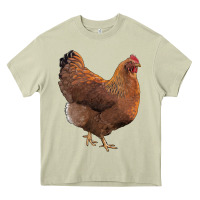 Mossy new hampshire red chicken Heavy Core Tee - LillyAllenDesigns