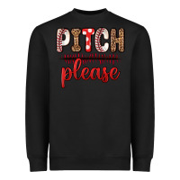 Black pitch please Heavyweight Sweatshirt - Zillion Design Studio