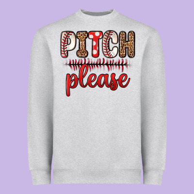 Pitch Please Heavyweight Sweatshirt Designed By Zillion Design Studio