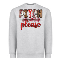 Heather Grey pitch please Heavyweight Sweatshirt - Zillion Design Studio
