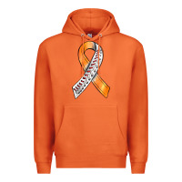 Carrot Kidney Cancer Ribbon Baseball Premium Hoodie - BundleAndBundleShop