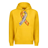 Lemon Kidney Cancer Ribbon Baseball Premium Hoodie - BundleAndBundleShop