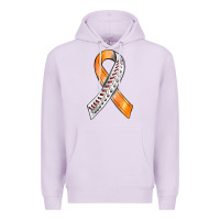 Lilac Kidney Cancer Ribbon Baseball Premium Hoodie - BundleAndBundleShop