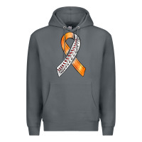 Rock Kidney Cancer Ribbon Baseball Premium Hoodie - BundleAndBundleShop
