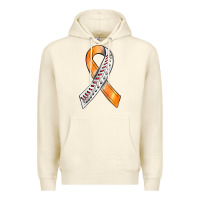 Sandshell Kidney Cancer Ribbon Baseball Premium Hoodie - BundleAndBundleShop